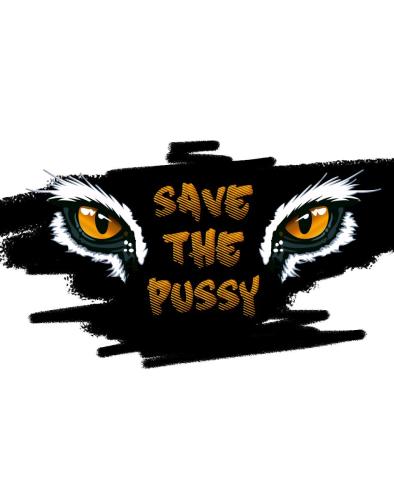 Save the Pussy illustration for Diatribe Pictures